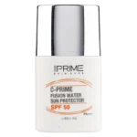 فلوئید ضدآفتاب بی‌رنگ صورت و گردن پرایم مدل C-Prime Fusion Water